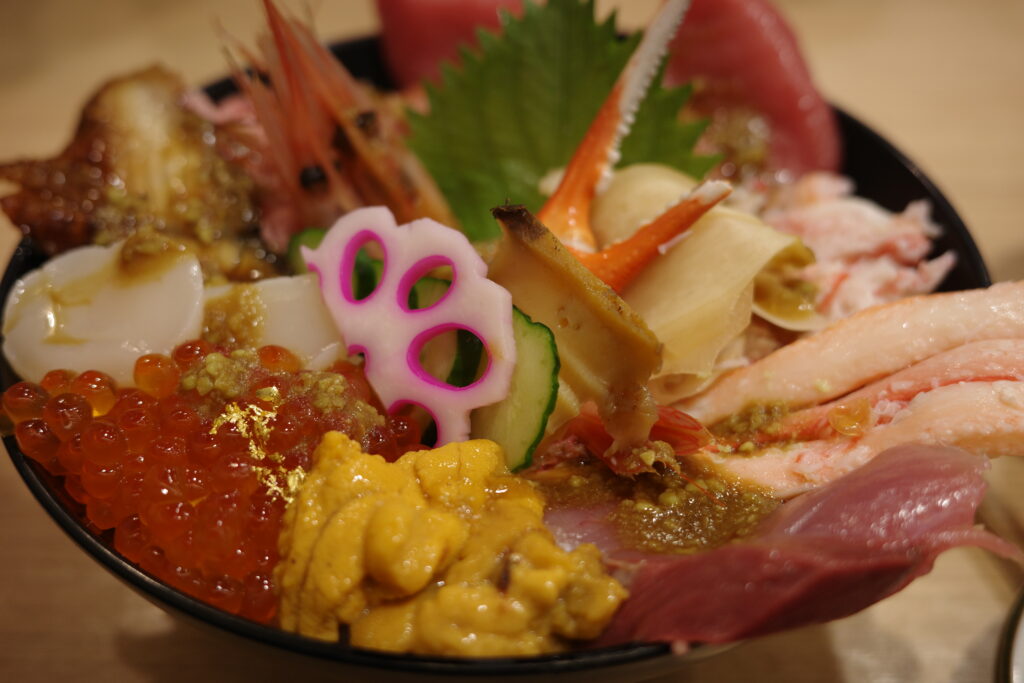 海鮮丼